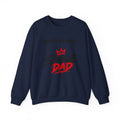 Savage Dad Crewneck Sweatshirt — Born Savage Graphic Pullover for Fathers