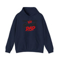 Savage Dad Hoodie — "Born Savage" Graphic Pullover for Fathers
